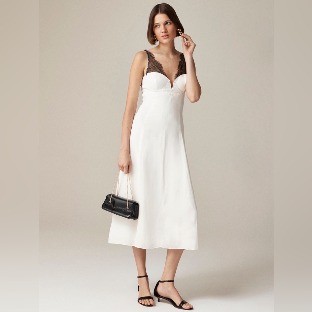 J. Crew Lingerie Inspired Dress